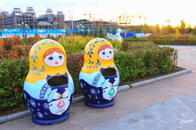 置物 ssalakauppa Tree of Seasons Matryoshka Christmas Tree 4.33