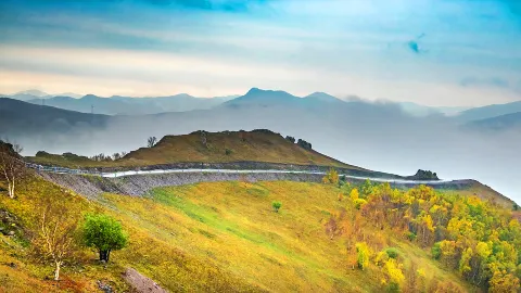 Qiansongba National Forest Park attraction in Chengde