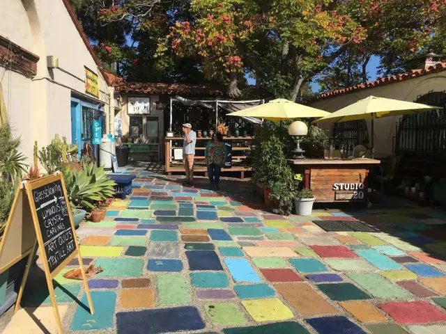 Guide to Spanish Village Art Center: Art Shrine Secluded Inside A Park