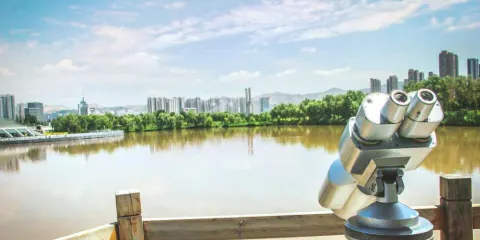 蘭州銀灘濕地公園