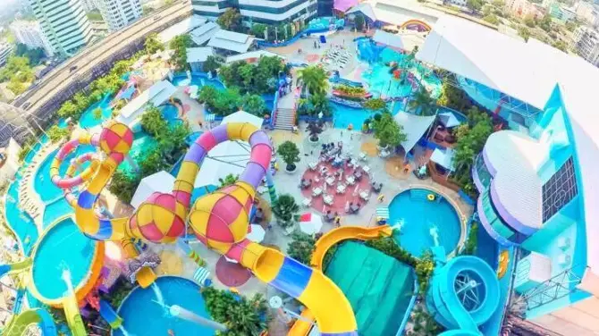 สวนน้ำโพโรโระ อควาพาร์ค กรุงเทพฯ