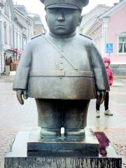 The Fat Policeman Statue