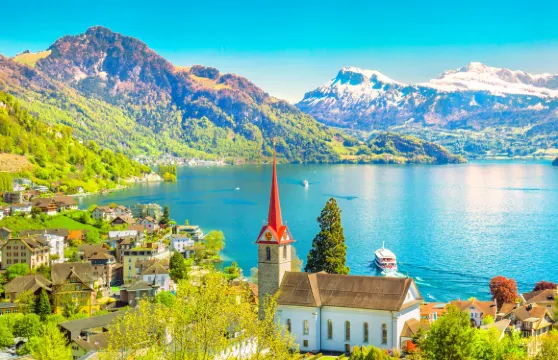 瑞士蘇黎世琉森周邊瑞吉山來回火車票|盧塞恩來回|含纜車|可選遊船來回|遊船可選一等或二等座位