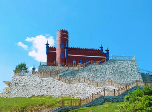 Observation Deck, Longli Oil Painting Prairie