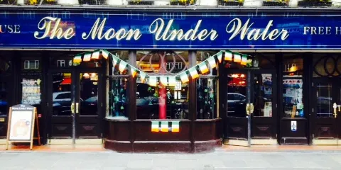 The Moon Under Water