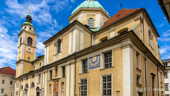 Cathédrale Saint-Nicolas de Ljubljana