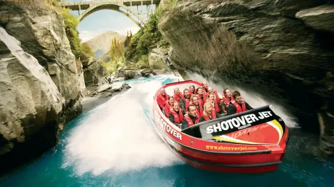 Shotover Jet Queenstown attraction in Otago