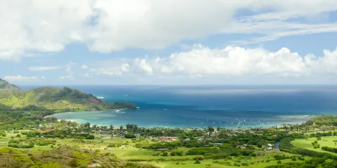 哈納萊伊山谷瞭望台