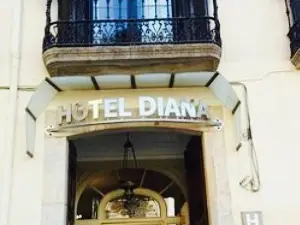 la terraza del Hotel Diana