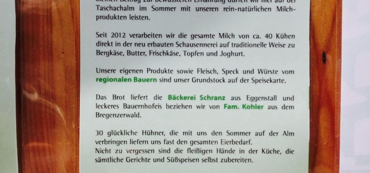 Taschach Alm