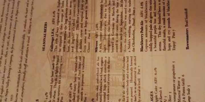 Napa Valley Brewing Company