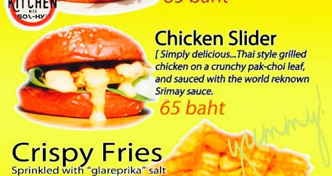 Kitchen with #Solhy Burger & Sliders