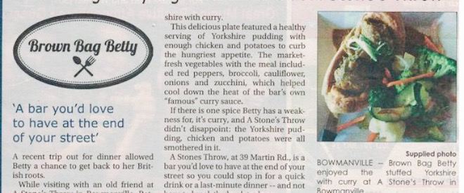 A Stones Throw Pub & Grill