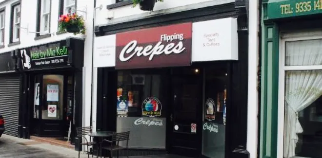 Flipping crepes