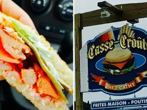 Casse-croute chez Cathy