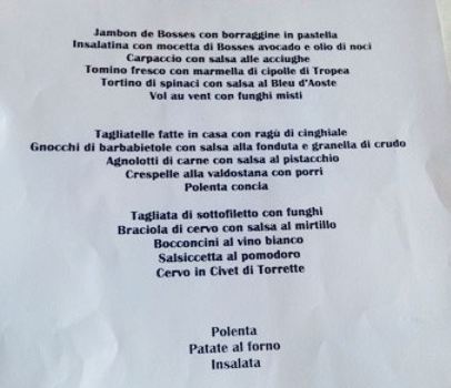 Ristorante Arp du Jeu