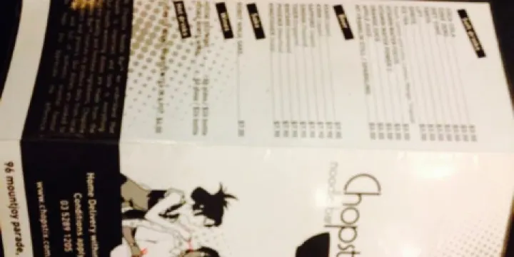 Chopstix Noodle Bar