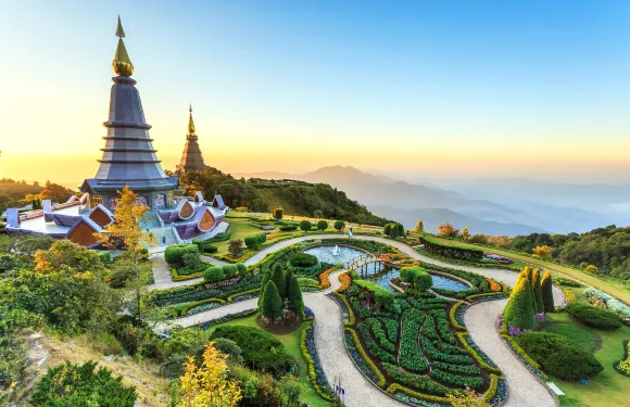 泰國清邁因他暖山一日遊【酒店接送+午餐丨可選徒步】