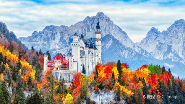 慕尼黑新天鵝堡+林德霍夫宮+高天鵝堡+金茨堡樂高樂園一日遊