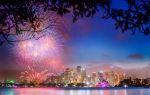 シドニーの新年花火ショー