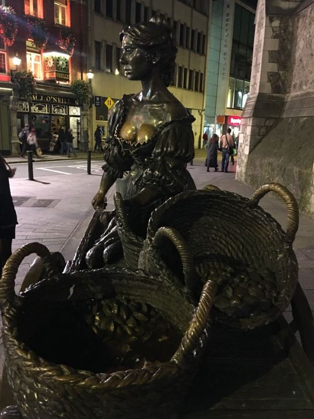Molly Malone Statue Dublin