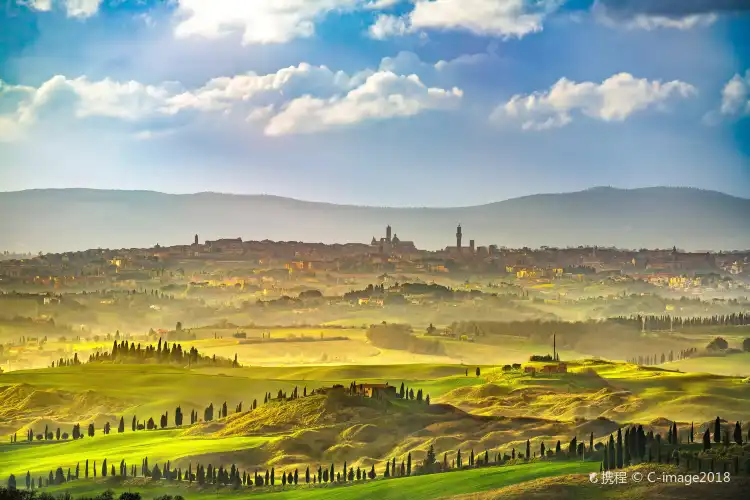 Romantisk-hoteller i Toscana, Italien