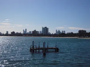 St Kilda beach