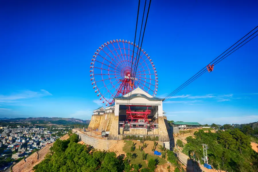 Ferris Wheel In Halong Park, Halong Bay