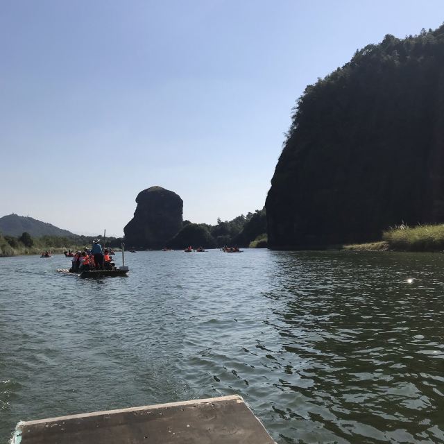 仙水岩蘆溪河竹筏漂流