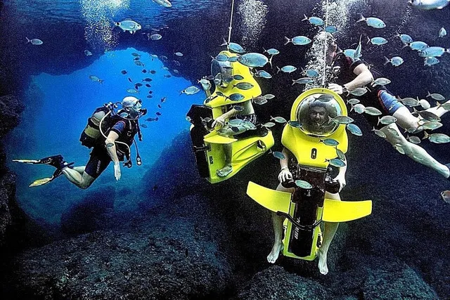 Unusual Watersports in Okinawa Go Diving at the Only (Other) Blue Cave in the World