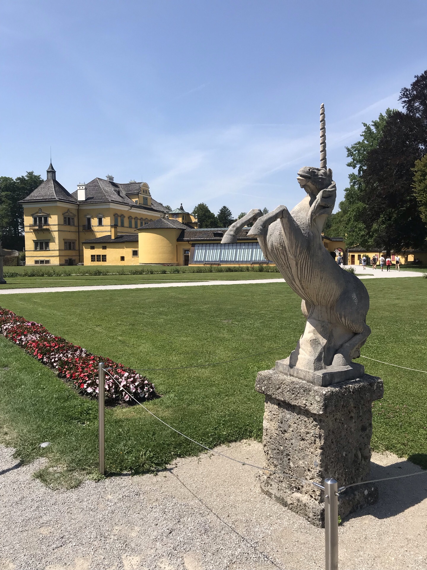 fahrrad tuor affen statuen park frankfurt