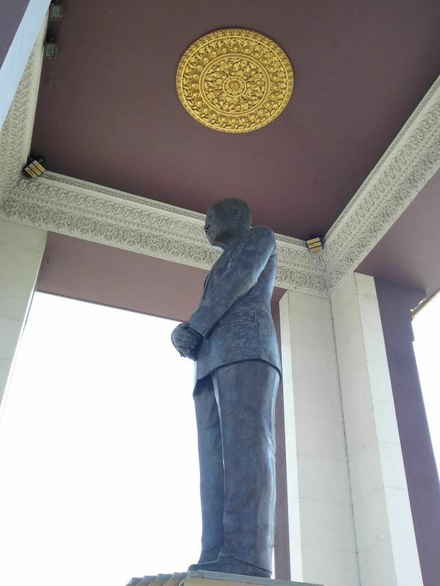 Statue of King Father Norodom Sihanouk