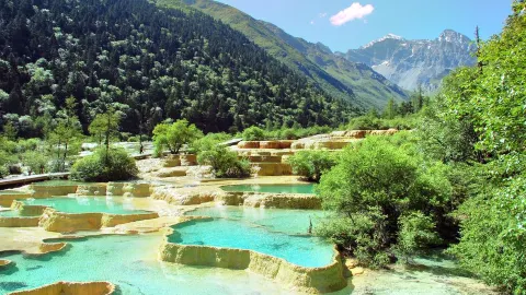 Huanglong National Scenic Area travel destination