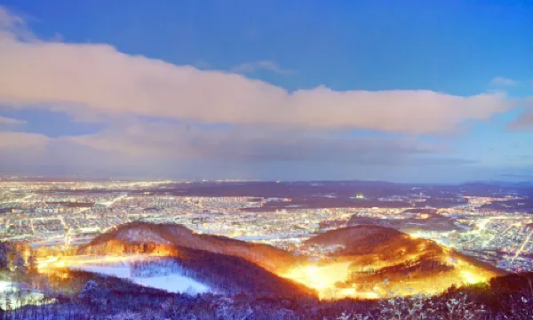 札幌藻岩山滑雪場