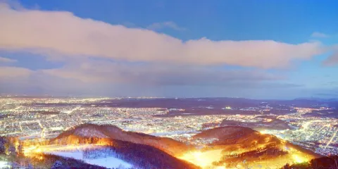 札幌藻岩山滑雪場