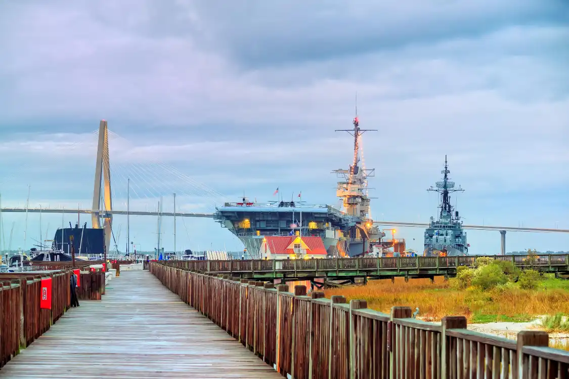 Hotels near USS Yorktown CV-10