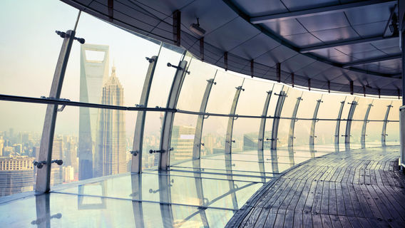 Oriental Pearl Transparent Observatory