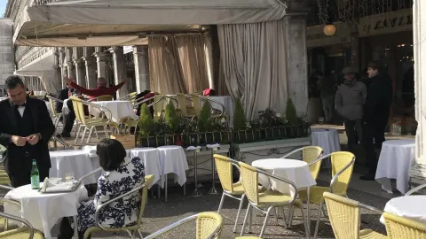Caffe Lavena in ヴェネツィア