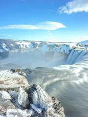 Goðafoss Waterfall