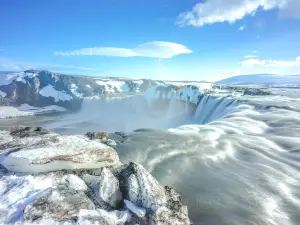 Goðafoss Waterfall