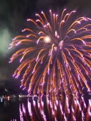 山湖湖湖祭り花火大会