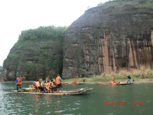 仙水岩蘆溪河竹筏漂流