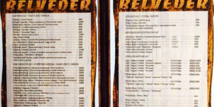 Restaurant Motel B&B Belveder