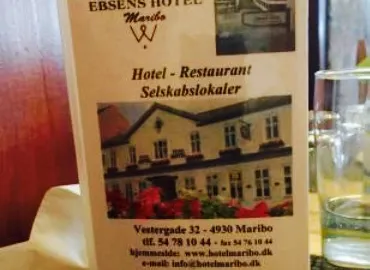 Ebsens Hotel & Restaurant in Maribo
