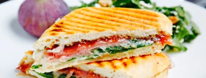 Gold Brown Panini-Espresso Bar