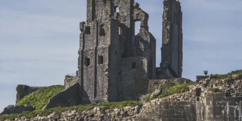 Corfe Castle Model Village Courtyard Cafe