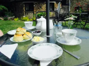 Tregairewoon Farm kitchen