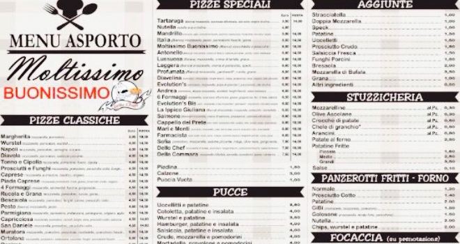 Moltissimo Buonissimo dallo Chef