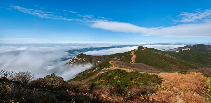 후베이 잉산다비산 난우당 관광단지