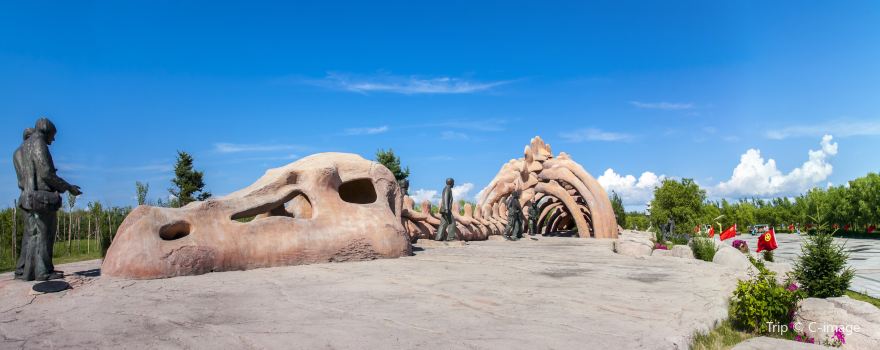 Dinosaur National Geology Park In Jiayin County